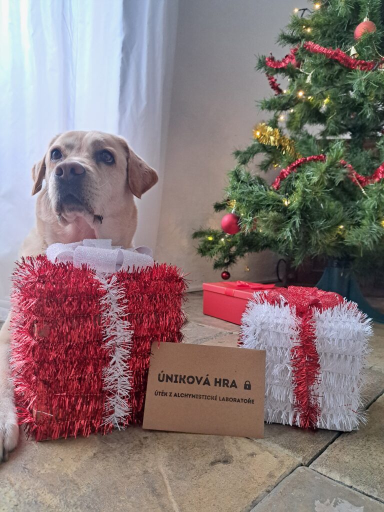 Dárkový poukaz pro únikovou hru.